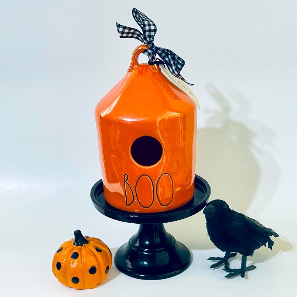 🇺🇸 Rae Dunn Halloween BOO! Birdhouse
